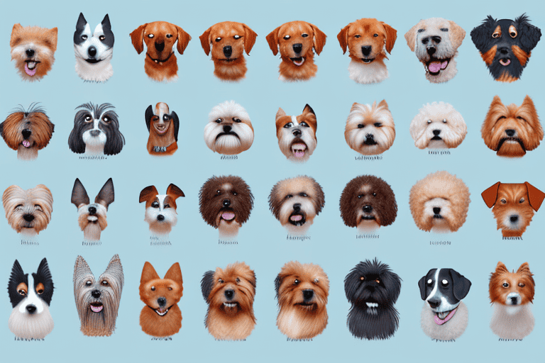 Various dog breeds