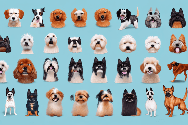 Various dog breeds