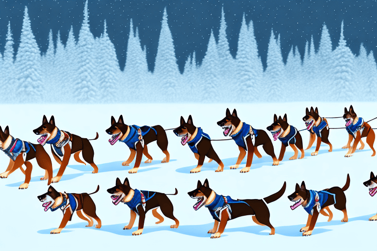 Various types of dogs