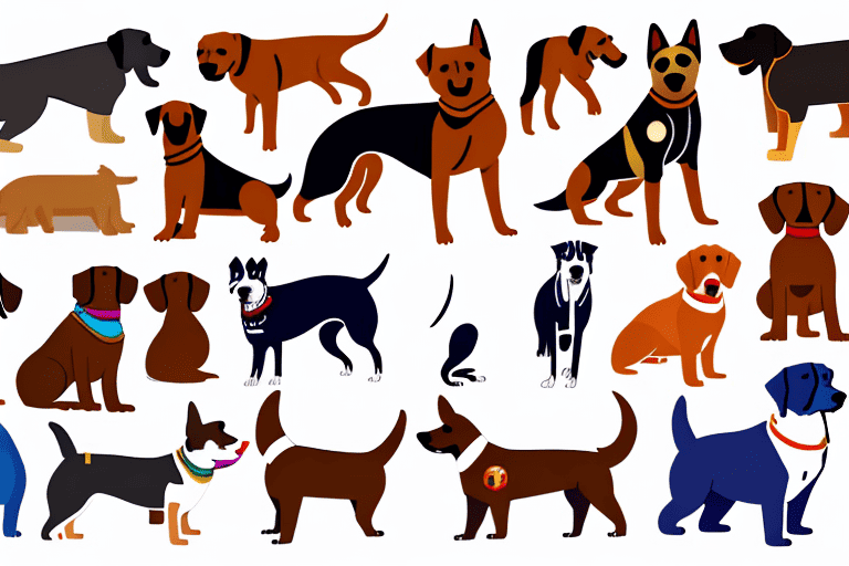 Different types of dogs