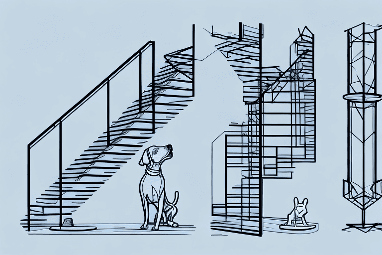Different types of dog legged staircases