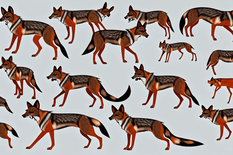Various types of wild dogs native to texas
