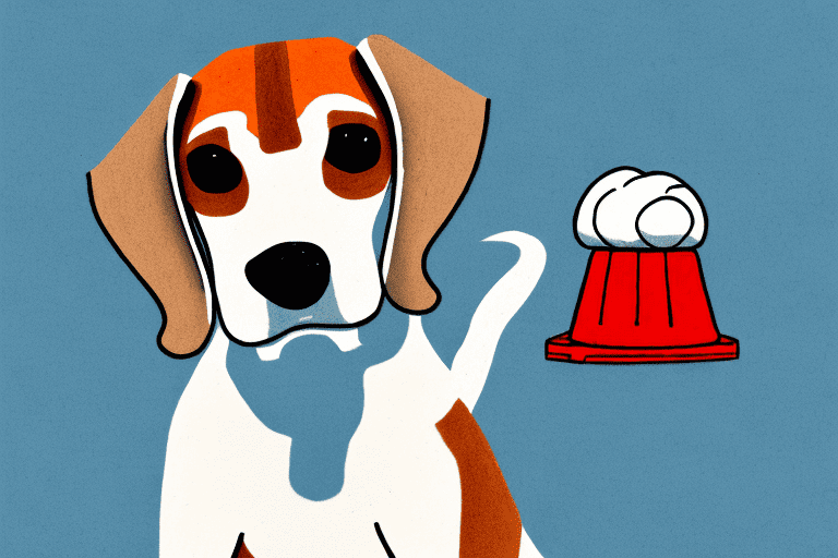 A beagle dog