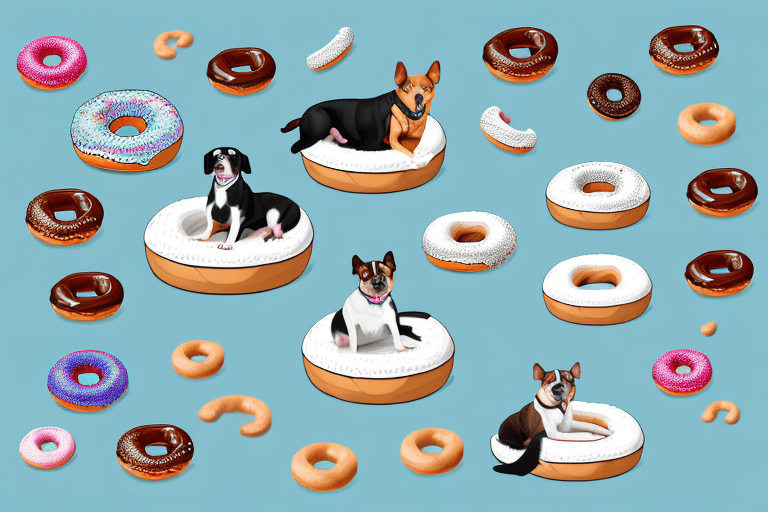 Several different types of dog beds