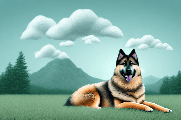 A shiloh shepherd dog