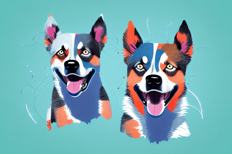 A heeler dog