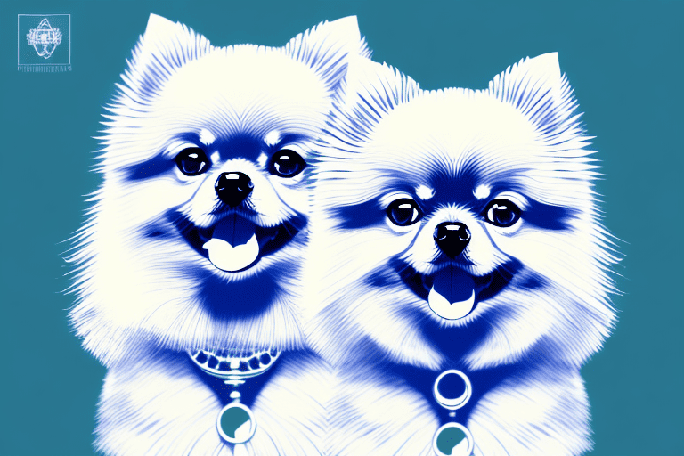 A pomeranian dog