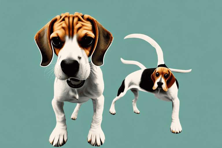 A beagle dog