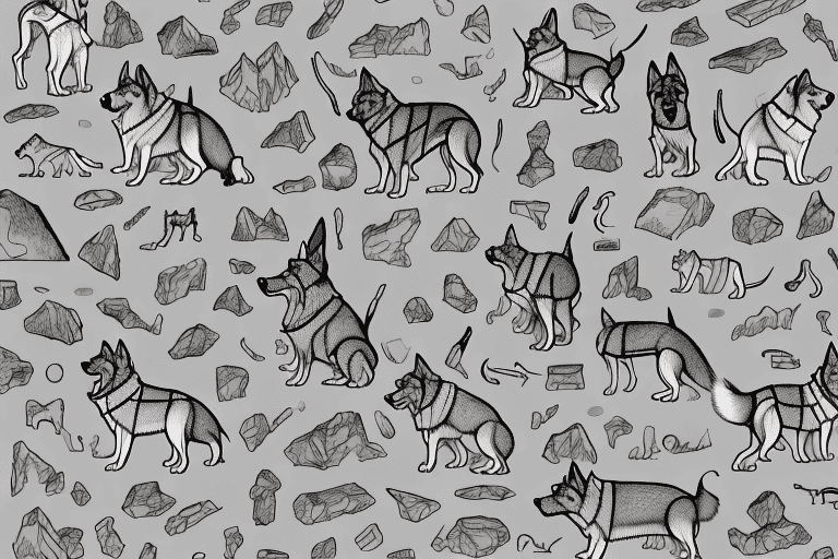 A few distinct types of ancient dogs