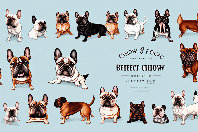Several different breeds of dogs