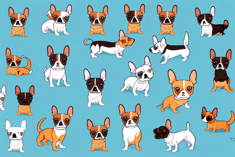 Various small dog breeds such as a chihuahua