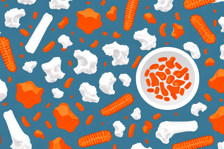 Various types of dog-friendly foods like bones
