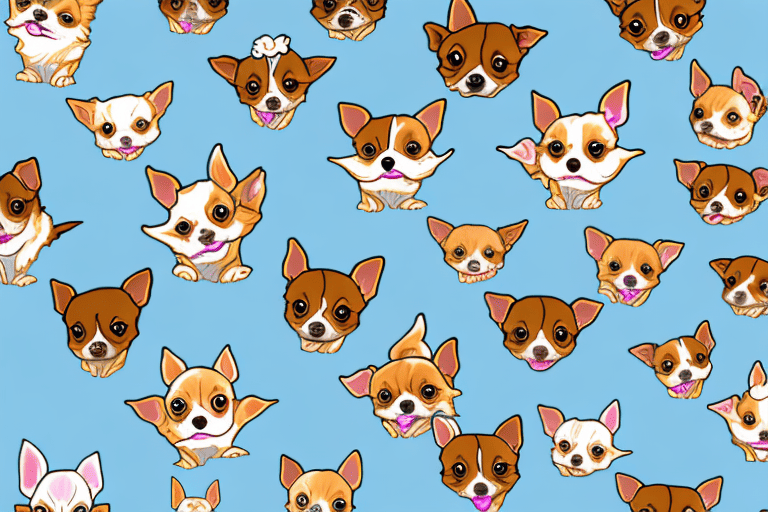 Various types of teacup dogs like chihuahuas
