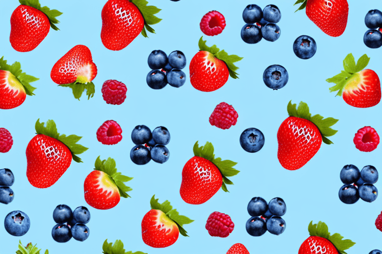 Several different types of berries