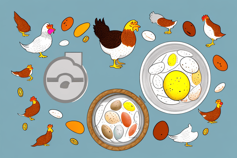 A variety of eggs (like chicken