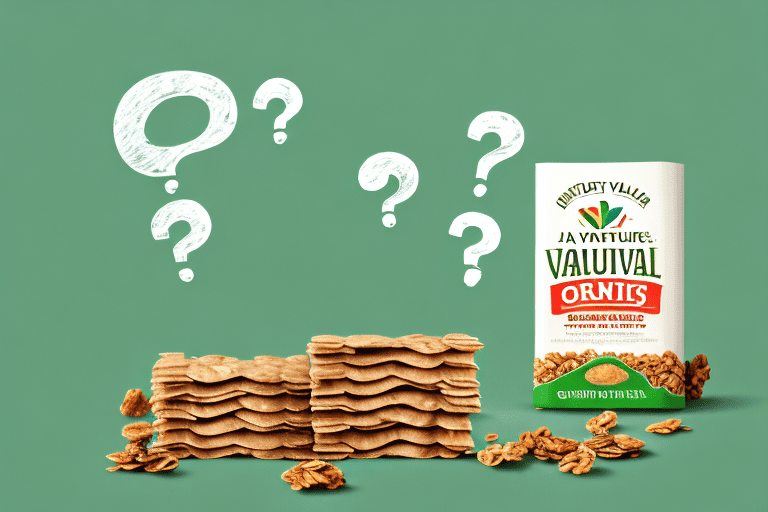 A curious dog sitting next to an open box of nature valley granola bars