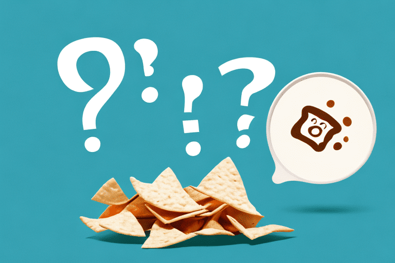 A curious dog sitting next to a bowl of pita chips