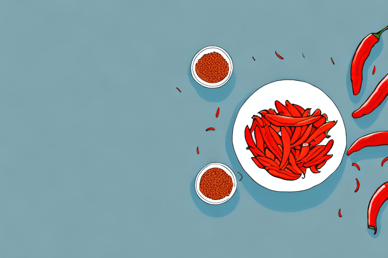 A curious dog looking at a bowl of chilli beans on a table