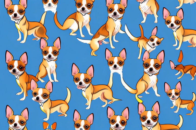 Several distinct types of chihuahua dogs showcasing their unique features and characteristics