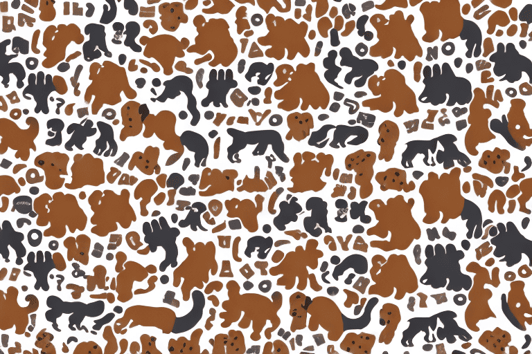 Different types of dog-safe bones in various shapes and sizes