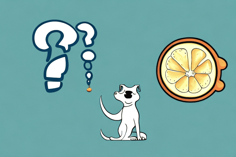 A curious dog sniffing a bowl of lemon pepper seasoning