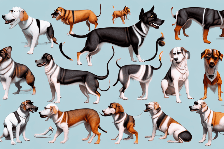 Several distinctive indian dog breeds