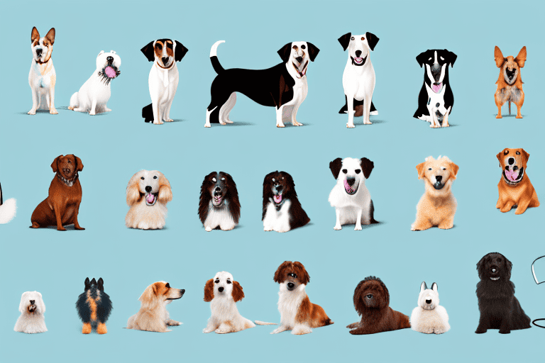 Different breeds of dogs demonstrating various types of barks