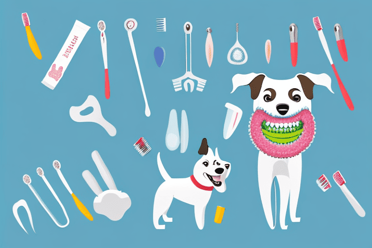 A happy dog with a sparkling clean smile