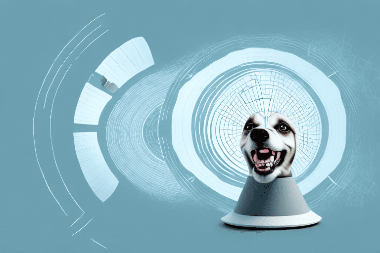 A fake barking dog device placed strategically in a house
