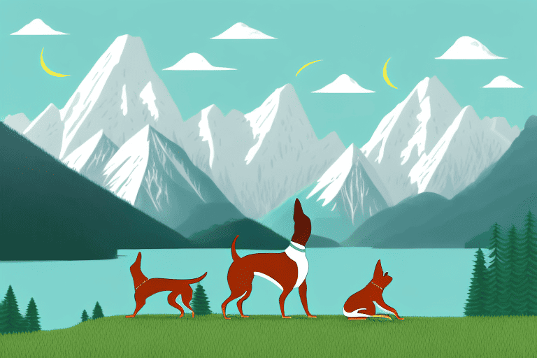 Several distinct austrian dog breeds
