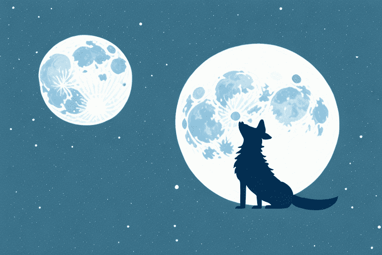 A full moon shining brightly in the night sky