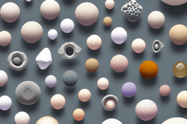 Several types of dog bladder stones
