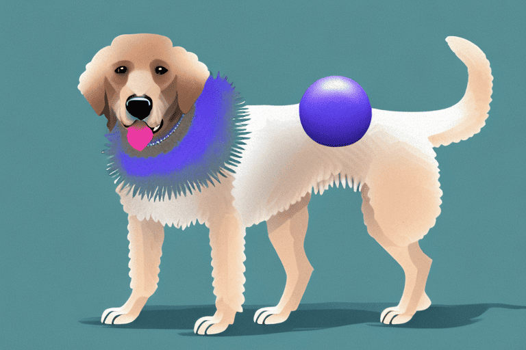 Various dog breeds such as a labrador