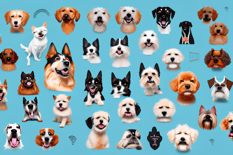 Various types of dog microchips