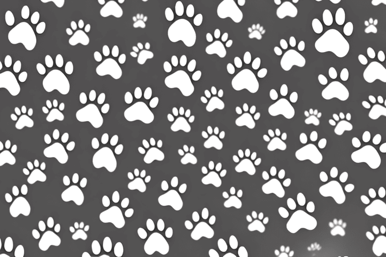 Various types of dog paws showcasing the different types of nails